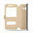 Leather Case Stands Flip Cover for Samsung Galaxy Amp Prime J320P J320M Gold