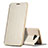 Leather Case Stands Flip Cover for Samsung Galaxy C5 SM-C5000 Gold