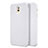 Leather Case Stands Flip Cover for Samsung Galaxy C7 (2017) White