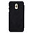 Leather Case Stands Flip Cover for Samsung Galaxy C8 C710F Black