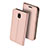 Leather Case Stands Flip Cover for Samsung Galaxy J5 (2017) SM-J750F Pink