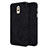 Leather Case Stands Flip Cover for Samsung Galaxy J7 Plus Black