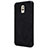 Leather Case Stands Flip Cover for Samsung Galaxy J7 Plus Black