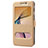 Leather Case Stands Flip Cover for Samsung Galaxy J7 Prime Gold