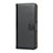 Leather Case Stands Flip Cover for Samsung Galaxy M10S Black