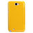 Leather Case Stands Flip Cover for Samsung Galaxy Note 2 N7100 N7105 Yellow