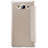 Leather Case Stands Flip Cover for Samsung Galaxy On5 Pro Gold