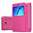 Leather Case Stands Flip Cover for Samsung Galaxy On5 Pro Hot Pink