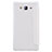 Leather Case Stands Flip Cover for Samsung Galaxy On5 Pro White