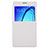 Leather Case Stands Flip Cover for Samsung Galaxy On5 Pro White