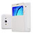 Leather Case Stands Flip Cover for Samsung Galaxy On5 Pro White