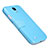 Leather Case Stands Flip Cover for Samsung Galaxy S4 i9500 i9505 Blue