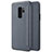 Leather Case Stands Flip Cover for Samsung Galaxy S9 Plus Black