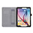 Leather Case Stands Flip Cover for Samsung Galaxy Tab S2 9.7 SM-T810 SM-T815 Black