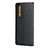 Leather Case Stands Flip Cover for Sony Xperia 1 II Black