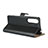 Leather Case Stands Flip Cover for Sony Xperia 1 II Black