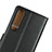 Leather Case Stands Flip Cover for Sony Xperia 1 II Black