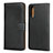 Leather Case Stands Flip Cover for Sony Xperia 10 II Black