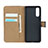 Leather Case Stands Flip Cover for Sony Xperia 10 II Black