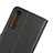 Leather Case Stands Flip Cover for Sony Xperia 10 II Black