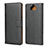 Leather Case Stands Flip Cover for Sony Xperia 10 Plus Black