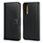 Leather Case Stands Flip Cover for Sony Xperia 5 II Black