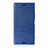 Leather Case Stands Flip Cover for Sony Xperia XZ Premium Blue