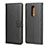 Leather Case Stands Flip Cover for Sony Xperia XZ4 Black