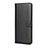 Leather Case Stands Flip Cover for Sony Xperia XZ4 Black