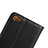 Leather Case Stands Flip Cover for Wiko Jimmy Black