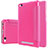 Leather Case Stands Flip Cover for Xiaomi Redmi 3 Hot Pink