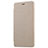 Leather Case Stands Flip Cover for Xiaomi Redmi 3 Pro Gold