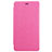 Leather Case Stands Flip Cover for Xiaomi Redmi 3 Pro Hot Pink