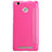 Leather Case Stands Flip Cover for Xiaomi Redmi 3 Pro Hot Pink