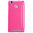 Leather Case Stands Flip Cover for Xiaomi Redmi 3X Hot Pink