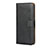 Leather Case Stands Flip Cover for Xiaomi Redmi 8 Black