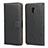 Leather Case Stands Flip Cover for Xiaomi Redmi 8A Black