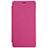 Leather Case Stands Flip Cover for Xiaomi Redmi Note 2 Hot Pink