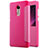 Leather Case Stands Flip Cover for Xiaomi Redmi Note 4X Hot Pink