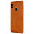 Leather Case Stands Flip Cover for Xiaomi Redmi Note 5 Brown