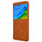 Leather Case Stands Flip Cover for Xiaomi Redmi Note 5 Brown