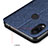 Leather Case Stands Flip Cover for Xiaomi Redmi Note 7 Blue