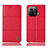 Leather Case Stands Flip Cover H04P Holder for Xiaomi Mi 11 Pro 5G Red