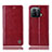 Leather Case Stands Flip Cover H05P Holder for Xiaomi Mi 11 Pro 5G Red