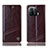 Leather Case Stands Flip Cover H06P Holder for Xiaomi Mi 11 Pro 5G Brown