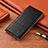 Leather Case Stands Flip Cover H08 Holder for Apple iPhone 13 Mini Black