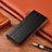 Leather Case Stands Flip Cover H10 Holder for Apple iPhone 13 Black