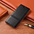Leather Case Stands Flip Cover H14 Holder for Apple iPhone 13 Pro Max Black