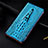 Leather Case Stands Flip Cover H15 Holder for Apple iPhone 14 Pro Blue