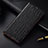 Leather Case Stands Flip Cover H16 Holder for Apple iPhone 13 Mini Black